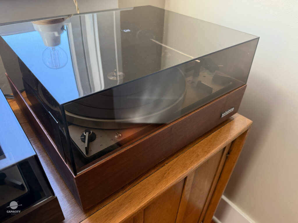 Dual 1219 with restored & polished dust cover