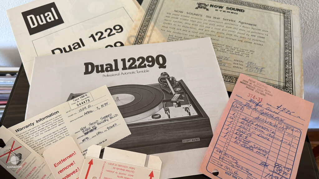 Dual 1229Q original documents